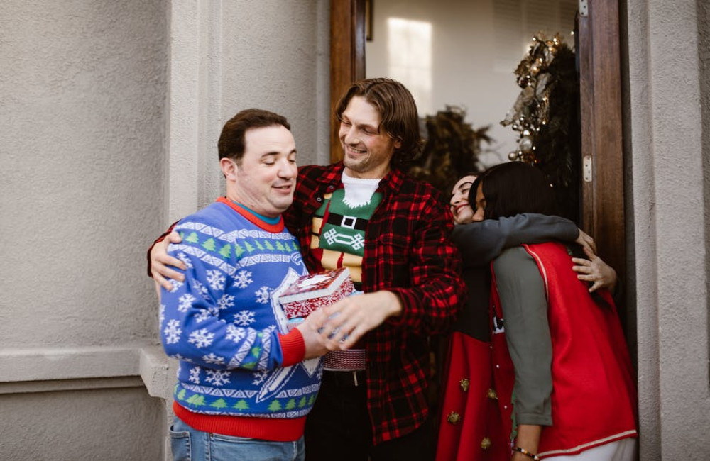 Een foute kersttrui voor de heren